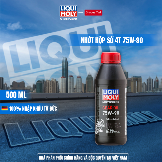 Dầu Nhớt Hộp Số Xe Máy LIQUI MOLY Gear Oil 75W90 500ml - 1516