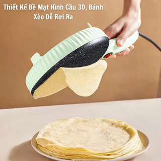  Máy Làm Bánh Crepe Bánh Cuốn Bánh Tráng Cao Cấp Công Suất 600W 