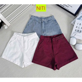 [SODM262] QUẦN SHORT JEANS ĐÙI NỮ LƯNG CAO TÚI XÉO LAI CAO MÀU TRẮNG ĐỎ XANH NHẠT TÔN DÁNG HOT HIT CÁ TÍNH