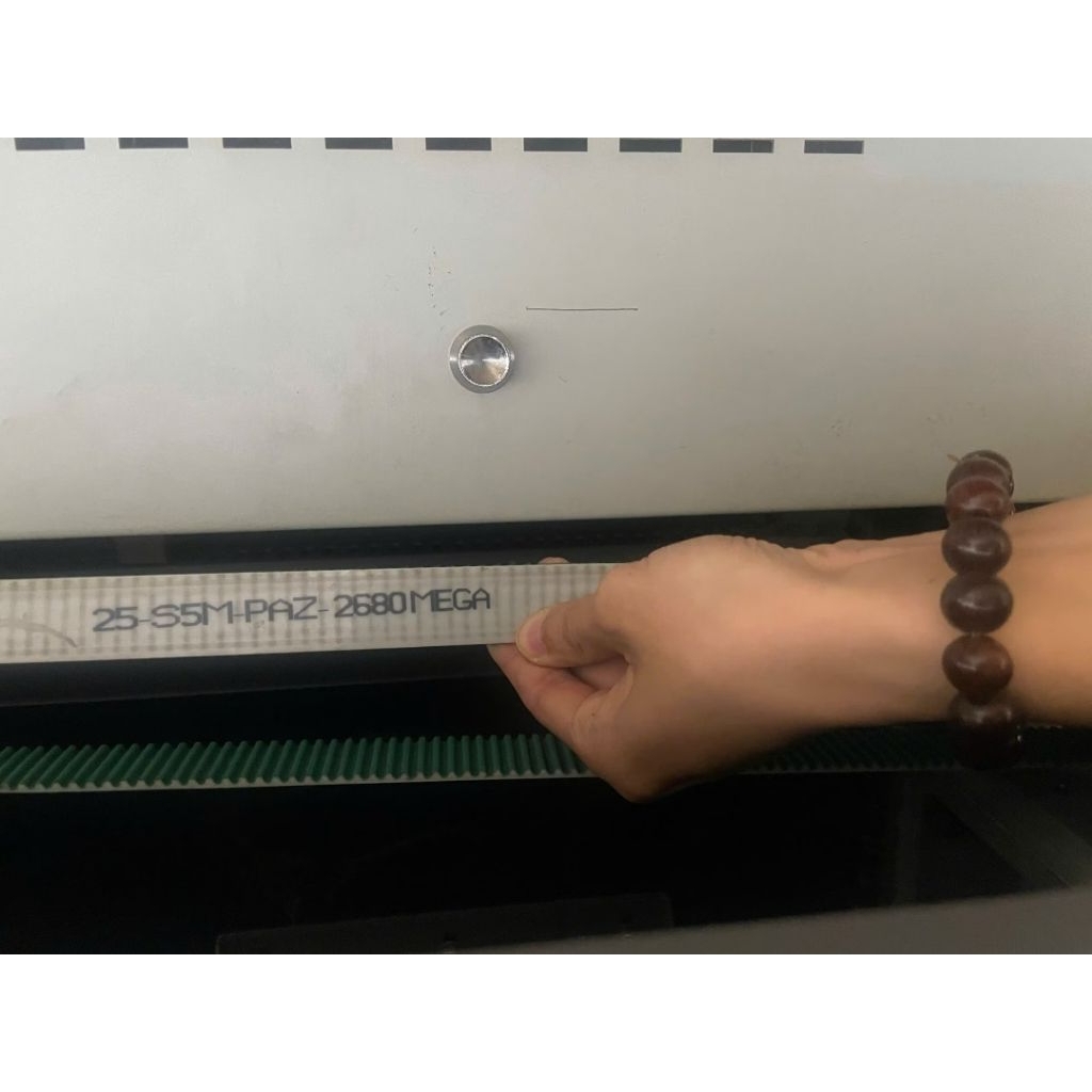 Dây curoa S5M5220-2680-25 lõi thép bọc bố xanh 2