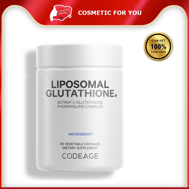 Viên Uống Trắng Da Code Age Liposomal Glutathione 500mg