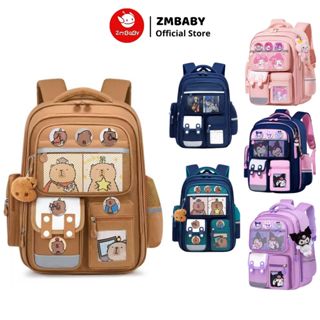 Balo chống gù Capybara ZMCG2-81, Balo đi học cho bé tiểu học lớp 1-6