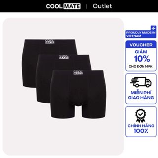 Combo 3 Quần Lót Nam Bamboo Brief Boxer Kháng khuẩn Coolmate- Outlet Không đổi trả