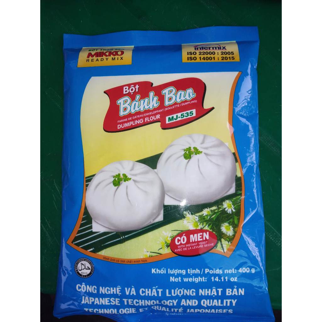 Bột bánh bao Mikko hương xưa loại 400g/gói