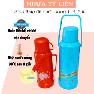 Phích nước nóng Tý Liên giữ nóng suốt 24 giờ- Bình thủy giữ nhiệt 1 lít, 2 lít