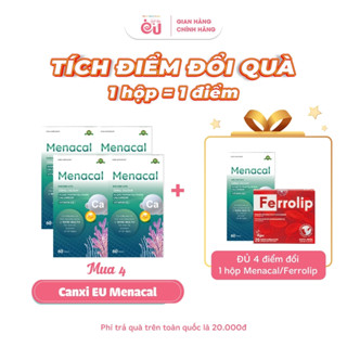 Combo 4h viên uống bổ sung canxi, dha, vitamin tổng hợp cho mẹ bầu, mẹ sau sinh Aplicaps by clover