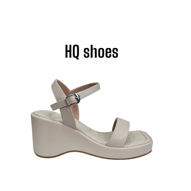 Sandanl xuồng quai ngang cao 7cm,Da Micro rất êm và mềm nhẹ.HQ-0211 bản ngang nhỏ