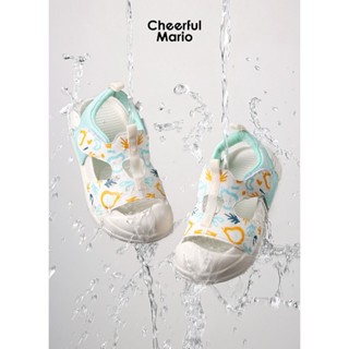 Sandal, Dép quai hậu Cheerful Mario Cho Bé trai Bé gái kiểu dáng hottrend, mẫu mới nhất YZY-7088