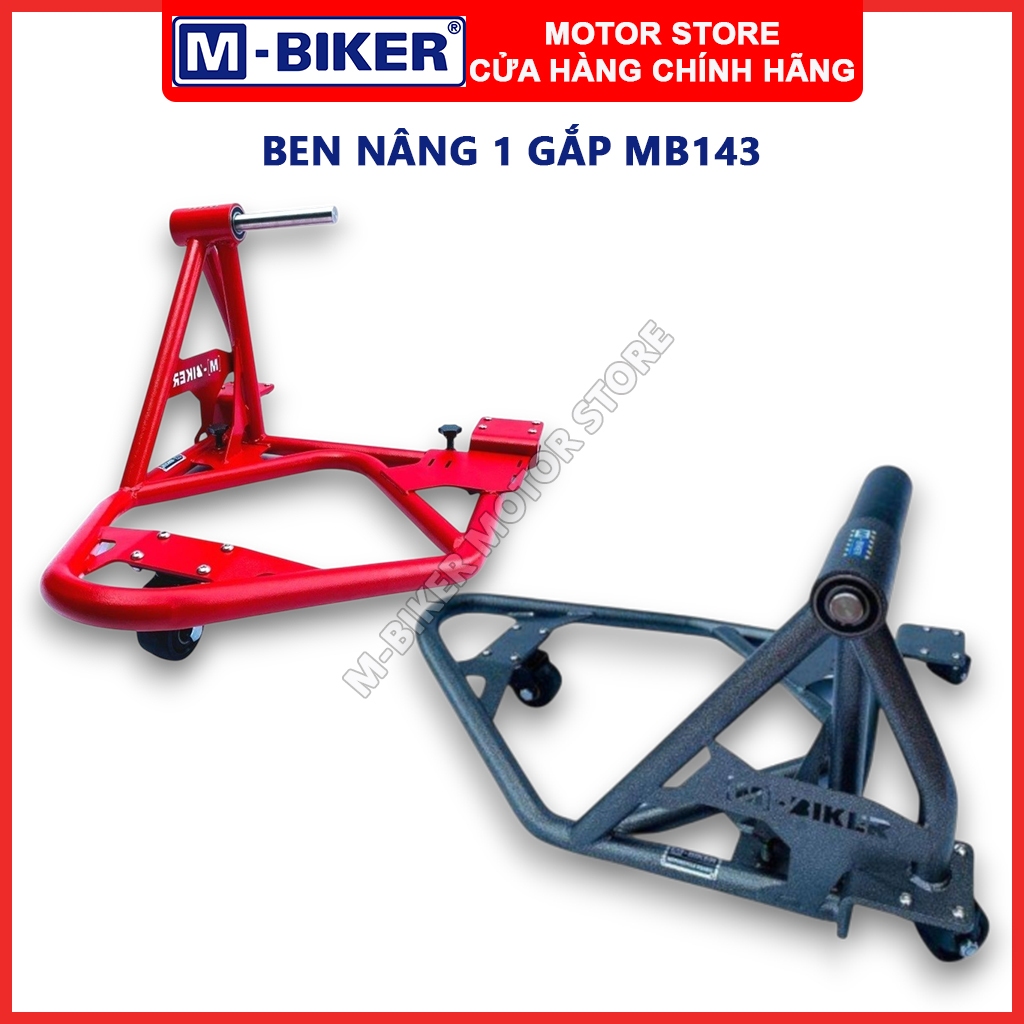 Ben nâng xe motor PKL di chuyển 1 gắp MB143 chuyên dụng cho Ducati, CB1000, MV Agusta, BMW, Kawasaki