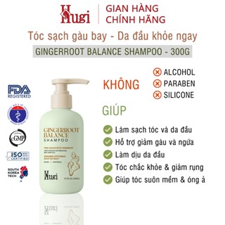 [Mới] Dầu Gội Thảo Dược Gừng Nhân Sâm Chăm Sóc Da Đầu Dầu Ngứa Nhạy Cảm & Tóc Yếu Dễ Rụng 300g