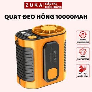  Quạt Mini Đeo Thắt Lưng Giúp Làm Mát Hạ Nhiệt Cơ Thể,Quạt Kẹp Hông Pin 10000mAh  YATASMART  