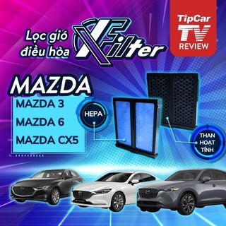  Lọc gió điều hòa Mazda CX5 CX8 CX3 CX30 BT50 Mazda 2 3 6. Lọc than hoạt tính Xfilter. 