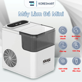 Máy Làm Đá Mini DSP 221 Tại Nhà, Máy Làm Đá Thông Minh -Tự Động -An Toàn và Đảm Bảo, Máy Làm Đá Viên