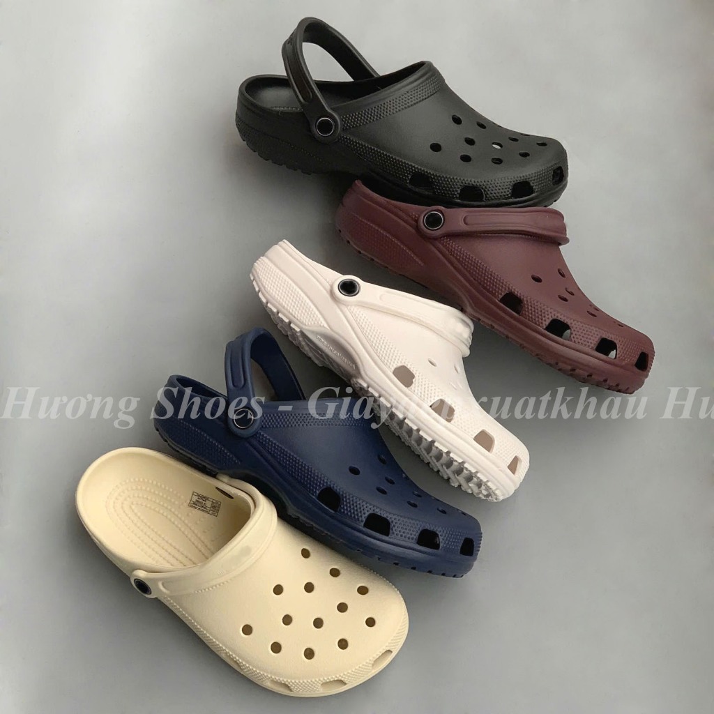 [Tặng 10 jibit] - Sục Clasi, dép sục nhựa đi mưa nhiều màu, êm mềm nhẹ, bên đẹp, chống trơn trượt cho nam nữ