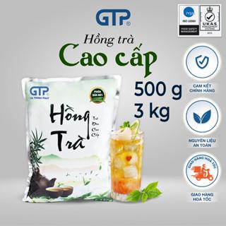 Hồng trà cao cấp GTP (3KG) - Pha chế trà sữa, nguyên liệu trà đào, trà trái cây