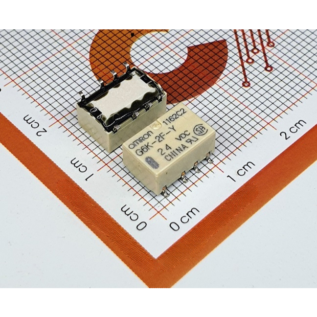 G6K-2F-Y DC24 Omron Relay 1A 24V 8 chân