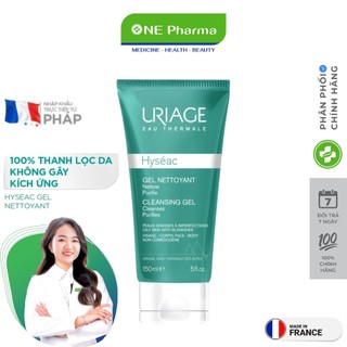 Gel Rửa Mặt URIAGE Hyséac Gel Nettoyant Dạng Gel Dành Cho Da Dầu Mụn, Hỗn Hợp