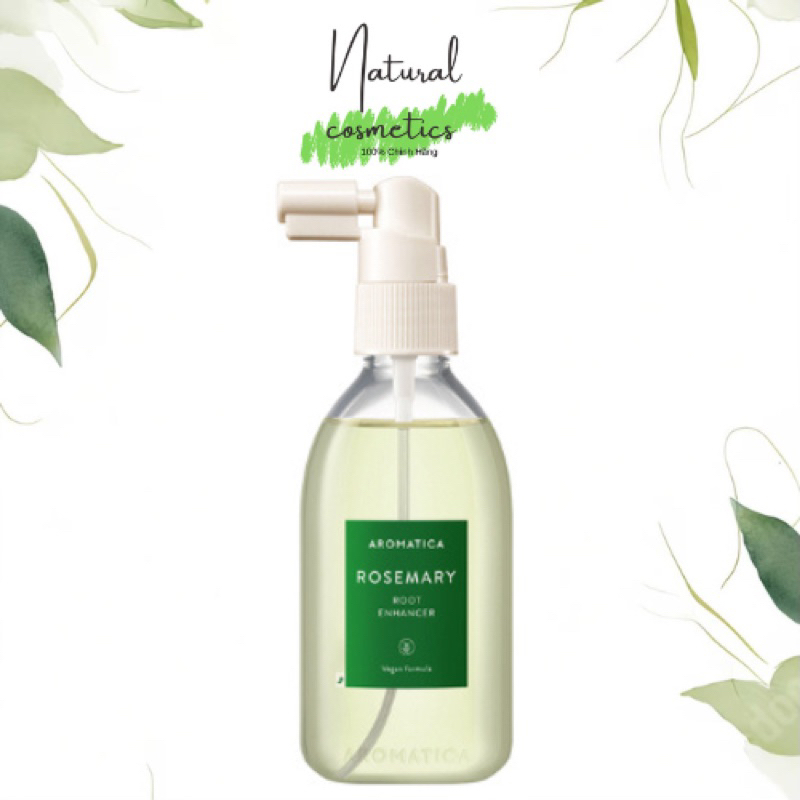 [Auth] Xịt Dưỡng Mọc Tóc Hương Thảo Aromatica Rosemary Kích Thích Mọc Tóc, Giảm Gãy Rụng Mini 30ml