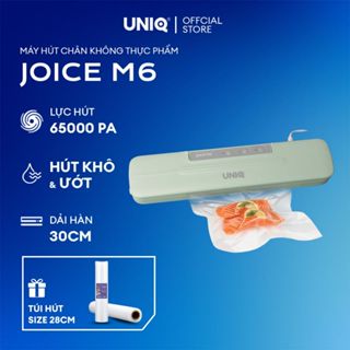 Máy hút chân không UNIQ Joice M6 65000 Pa máy ép chân không thực phẩm mini gia đình cầm tay hàn miệng túi tự động