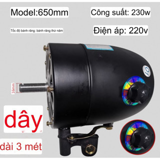động cơ quạt điện công nghiệp,moto quạt điện công nghiệp 650