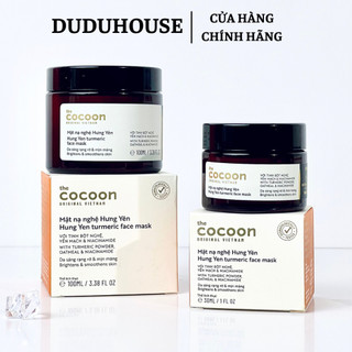 Mặt Nạ Nghệ Cocoon Hưng Yên Làm Sáng Da, Mờ Thâm Mụn, Kiềm Dầu Hiệu Quả 30ml Duduhouse