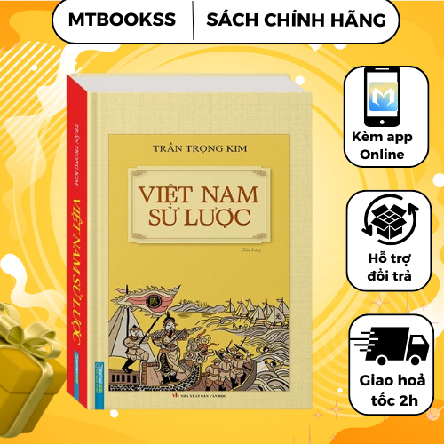 Sách - Việt Nam sử lược (bìa cứng)