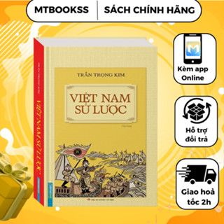 Sách - Việt Nam sử lược (bìa cứng)