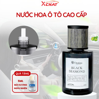 Nước hoa ô tô cao cấp XCHAT hương hoa kết hợp gỗ thơm trầm ấm khử mùi , chống say xe , bảo hành 12 tháng