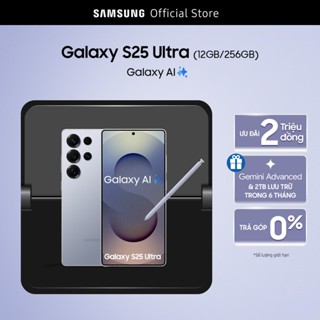 Điện thoại Samsung Galaxy S25 Ultra, Điện thoại AI, 256GB, Video camera đêm Nightography, S Pen đa nhiệm