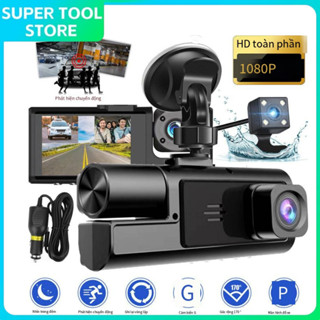Camera hành trình ô tô X10 màn gương lớn trước 2K sau full HD kết nối điện thoại hỗ trợ quay đêm nét bảo hành 12 tháng