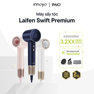  Máy sấy tóc Laifen Swift Premium ion âm tốc độ cao điều khiển nhiệt độ thông minh | 2 đầu sấy 1 túi du lịch 