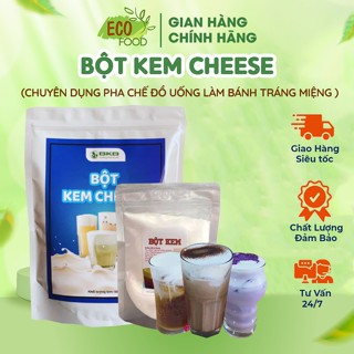  Bột kem cheese bột phô mai kem sánh mịn béo ngậy làm milk foam trà sữa trà kem gói 100gr 
