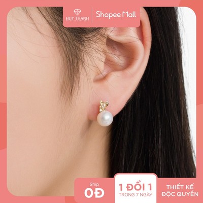 Bông Tai Nữ Vàng Tây BTBTCC98 Huy Thanh Jewelry