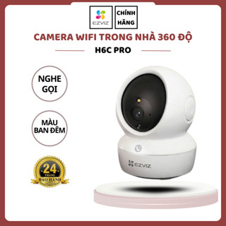 Camera EZVIZ H6C PRO 3MP/4MP/5MP H6C G1 siêu nét – Xoay 360°, AI, Đàm Thoại 2 Chiều, Camera WiFi Trong Nhà