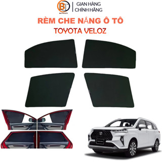Rèm che nắng cho xe Toyota Veloz = Avanza 2022- 2025 dùng cho cửa kính xe hơi có nam châm hàng loại 1