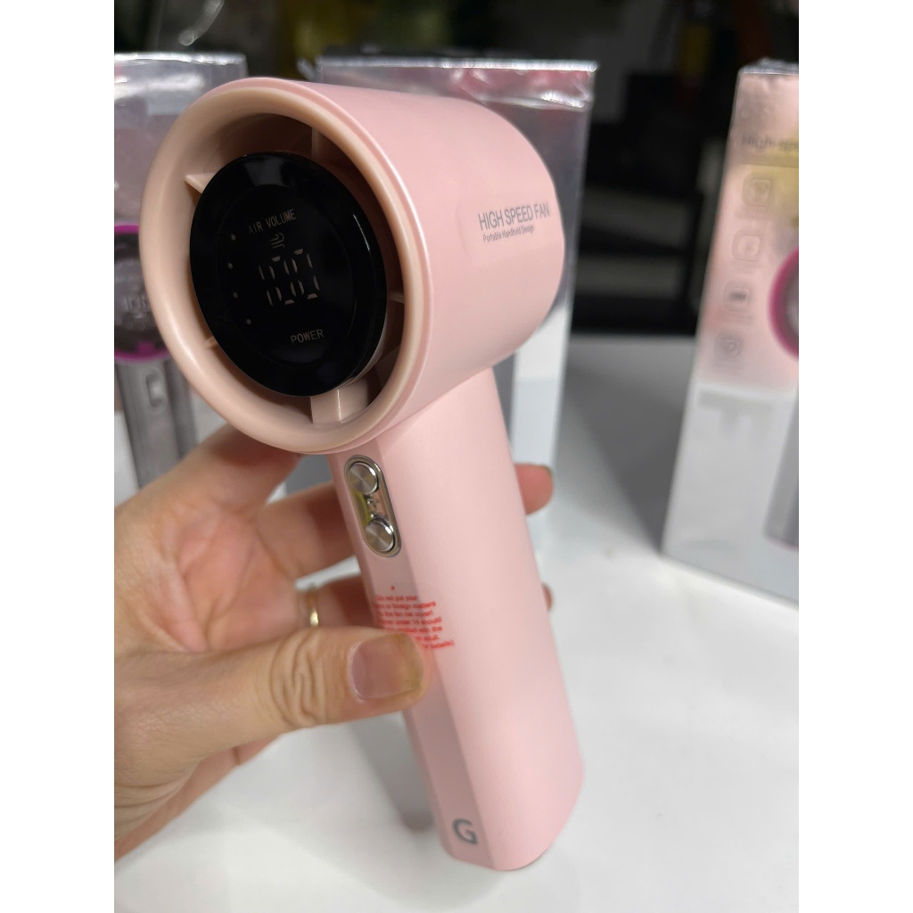 Quạt mini cầm tay GS1 với 100 tốc độ gió