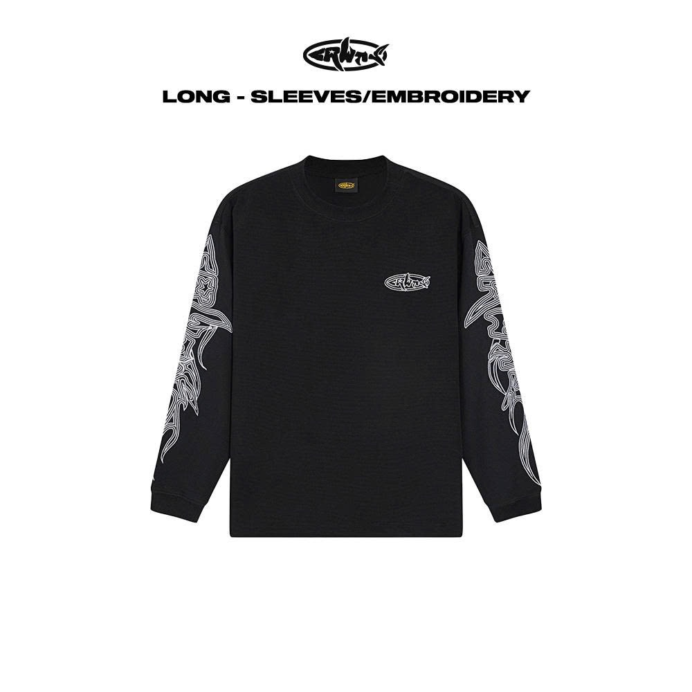 Áo tay dài Cruehawts Long-sleeves/ Embroidery Logo