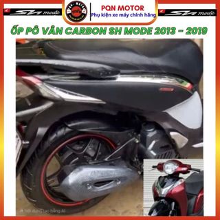 ỐP PÔ (CHỤP PÔ) SH MODE 2013 - 2019 Và SH MODE 2020- 2025 NHỰA ABS PHỦ VÂN CARBON, BỘ ỐP DÈ, BỌC SMK