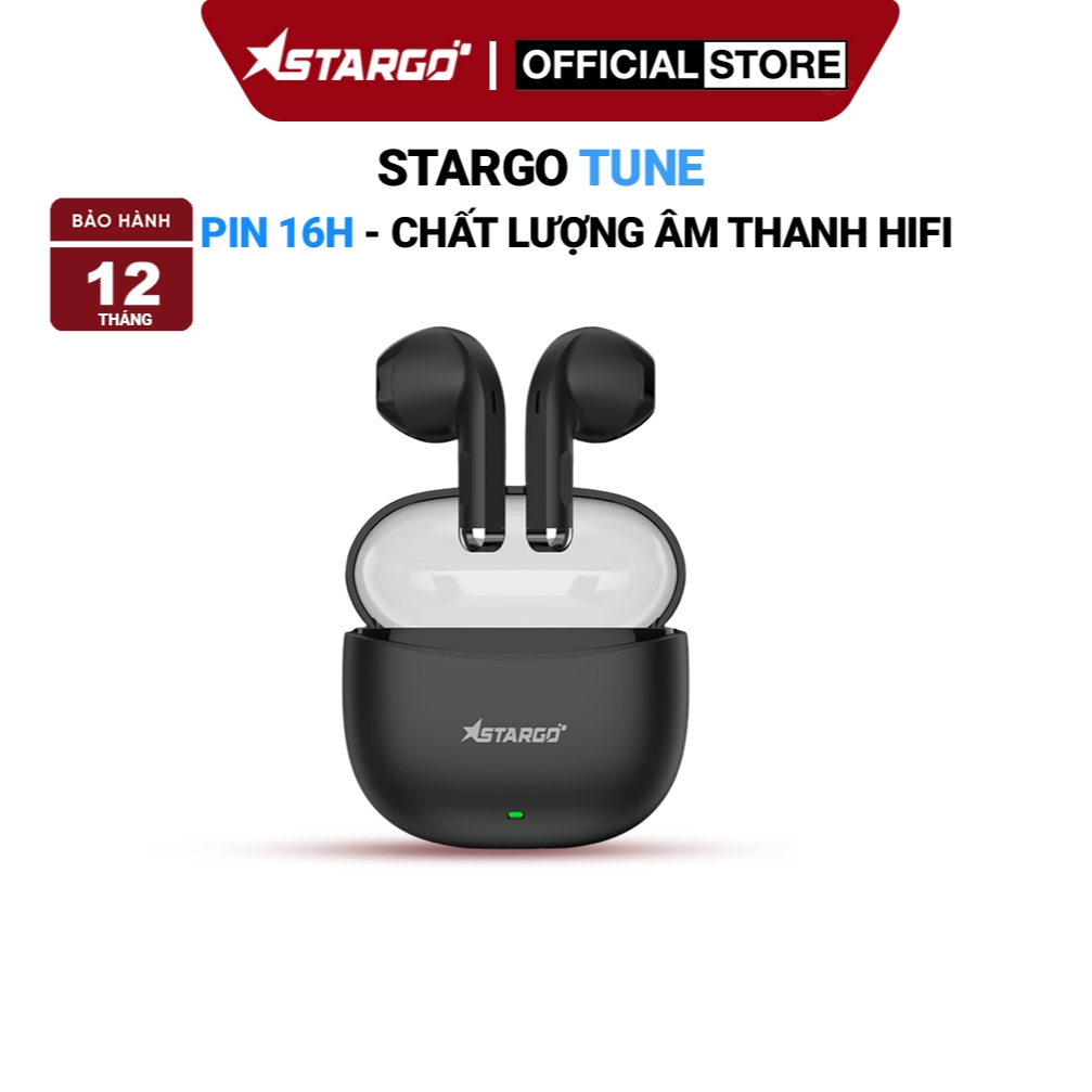 Tai nghe True Wireless StarGO Tune Bluetooth 5.4 màn loa Dynamic Driver 13mm phát nhạc Lossless