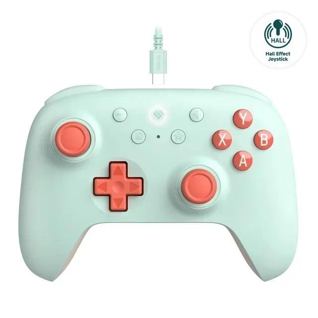 Tay cầm chơi game 8bitdo Ultimate 2C, Hall Effect Joystick,Polling rate 1000Hz, không dây USB Receiv