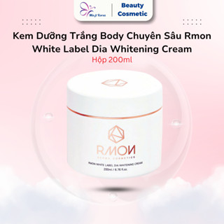 Kem Dưỡng Trắng Body Chuyên Sâu Rmon White Label Dia Hàn Quốc, Hỗ Trợ Dưỡng Trắng Da Và Chống Lão Hoá Toàn Thân 200ml