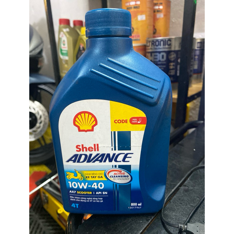 Shell Advance 4T AX7 SCOOTER cho tay ga