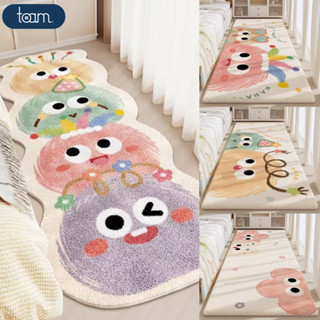  Thảm Trải Sàn Cashmere Len Lông Cừu Mềm Mại Thảm Dài Chùi Chân Hoạt Hình Siêu Thấm Hút Decor Phòng Ngủ 