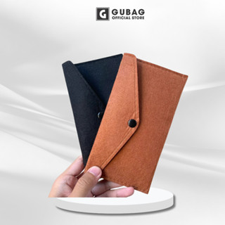 Ví Cầm Tay Gubag - Bóp Vải Nỉ Nam Nữ Kiểu Dáng Sang Trọng, Kích Cỡ 10x19 Cm