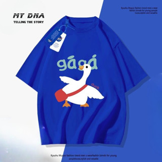 Áo phông thun local brand có bigsize 100kg cặp đôi nam nữ tay lỡ form rộng unisex cotton basic tee fullbox MYDNA GÁ GÁ