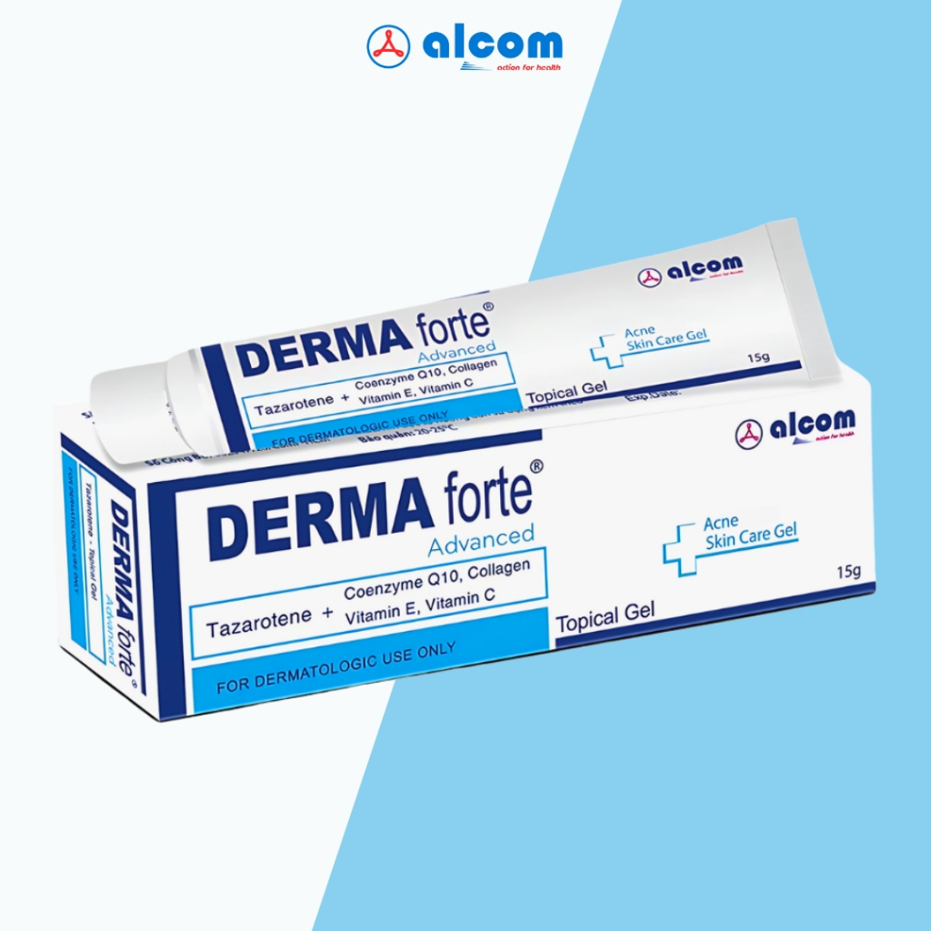 Derma Forte Advanced 15g - Gamma, Ngừa Mụn, Ngừa Thâm, Mờ Sẹo Mụn