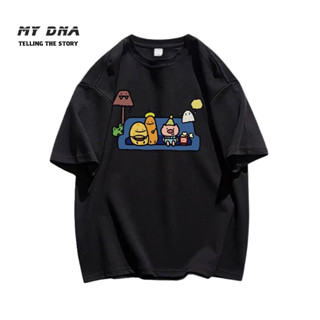 Áo phông thun local brand có bigsize 100kg cặp đôi nam nữ tay lỡ form rộng unisex cotton basic tee fullbox MYDNA SOFA