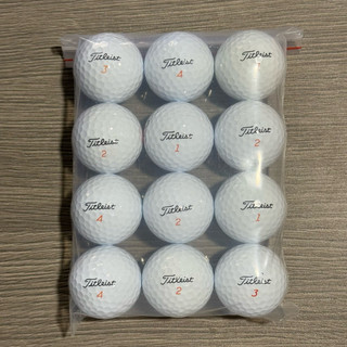 Túi 12 quả bóng Golf Titleist Trufeed; Velocity; TourSoft; Tour Speed độ mới 98-99% không xước