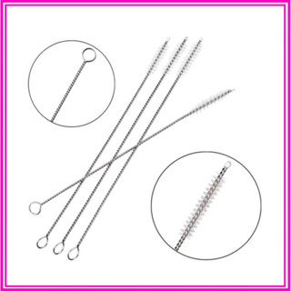 Cọ Rửa Ống Hút Bình Sữa Cho Bé [Thép Không Gỉ, Uốn Cong Dễ Dàng]