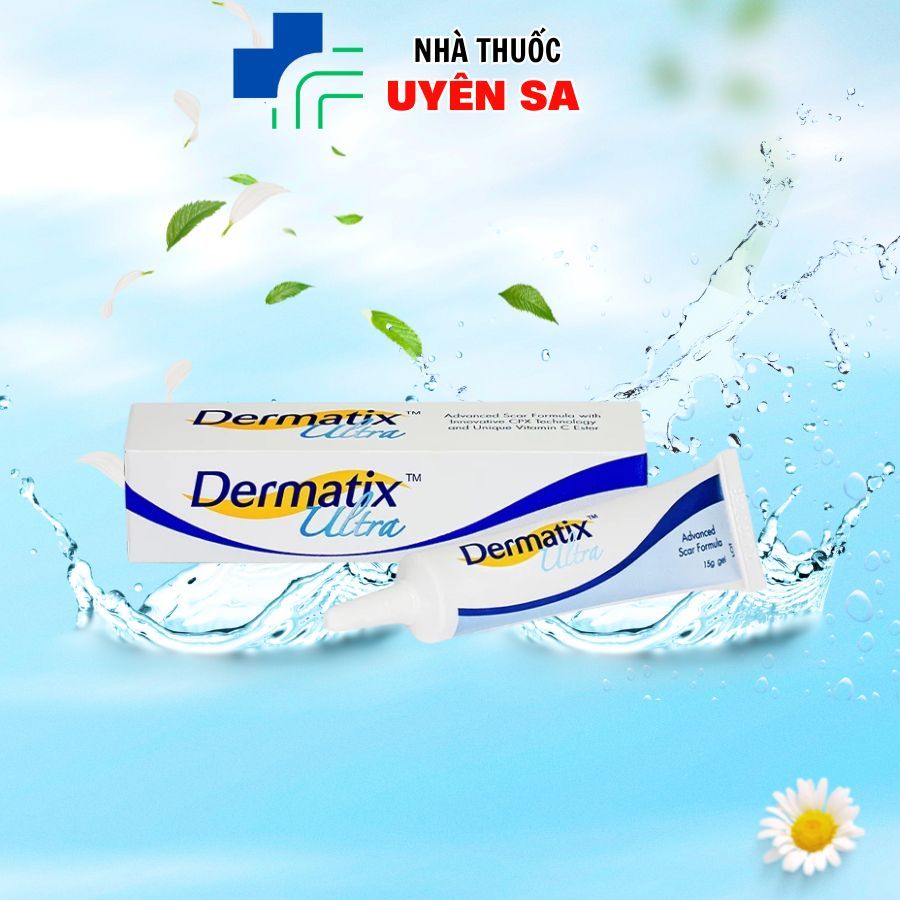 [CHÍNH HÃNG] Gel hỗ trợ làm giảm sẹo DERMATIX ULTRA (Tuýp 7g)